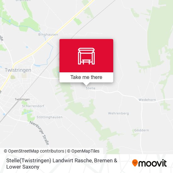 Stelle(Twistringen) Landwirt Rasche map