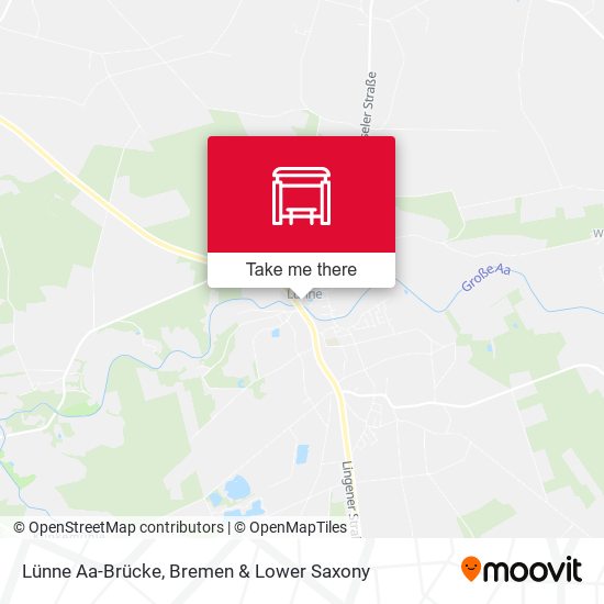 Lünne Aa-Brücke map