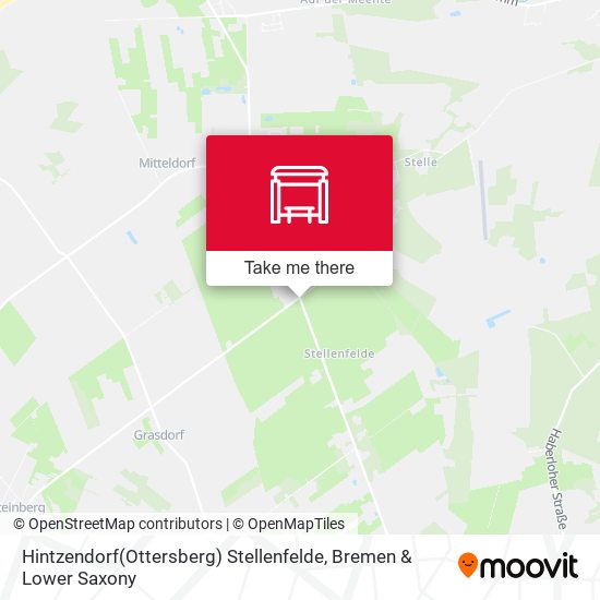 Hintzendorf(Ottersberg) Stellenfelde map