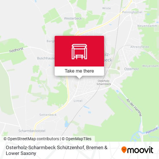 Osterholz-Scharmbeck Schützenhof map