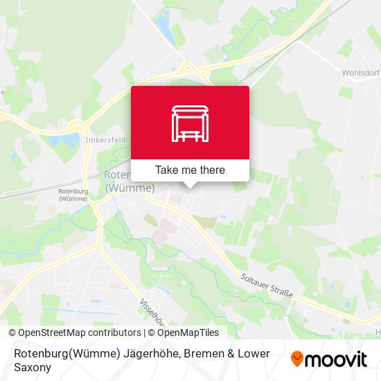 Rotenburg(Wümme) Jägerhöhe map