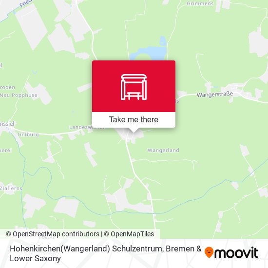 Hohenkirchen(Wangerland) Schulzentrum map