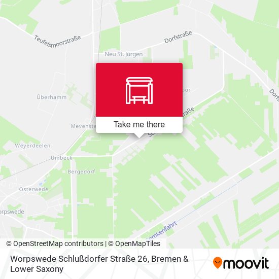 Worpswede Schlußdorfer Straße 26 map