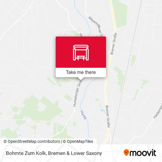 Bohmte Zum Kolk map