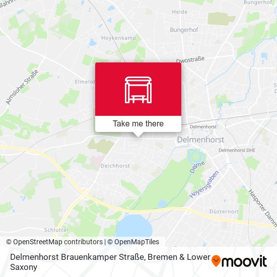 Delmenhorst Brauenkamper Straße map