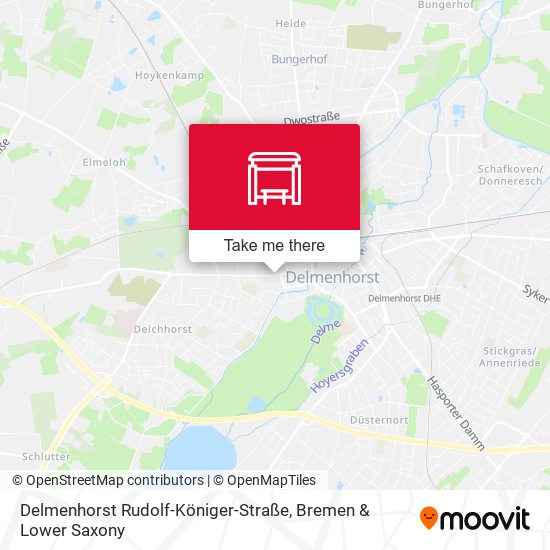 Delmenhorst Rudolf-Königer-Straße map