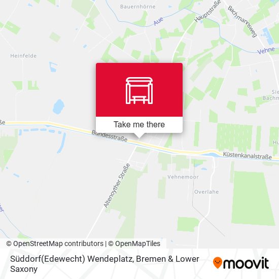 Süddorf(Edewecht) Wendeplatz map