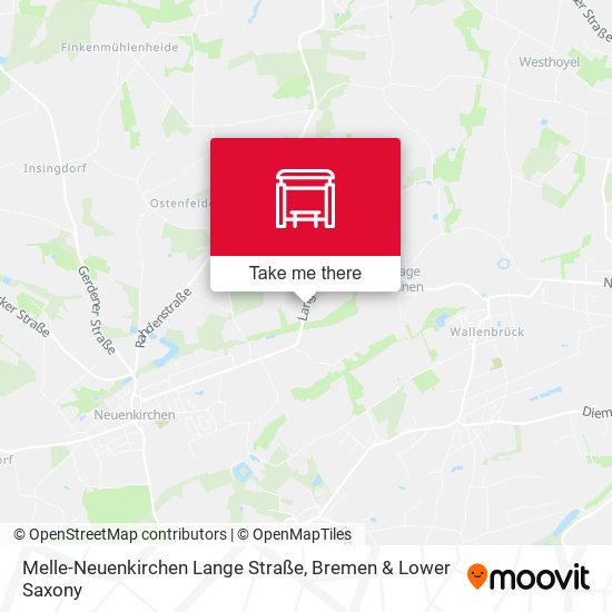 Melle-Neuenkirchen Lange Straße map