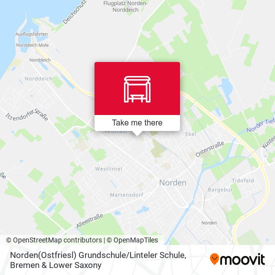 Norden(Ostfriesl) Grundschule / Linteler Schule map