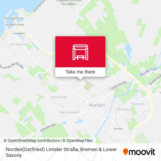 Norden(Ostfriesl) Linteler Straße map