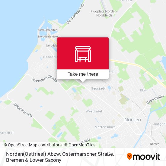 Norden(Ostfriesl) Abzw. Ostermarscher Straße map