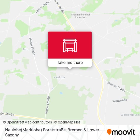Neulohe(Marklohe) Forststraße map