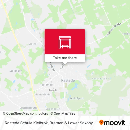 Rastede Schule Kleibrok map
