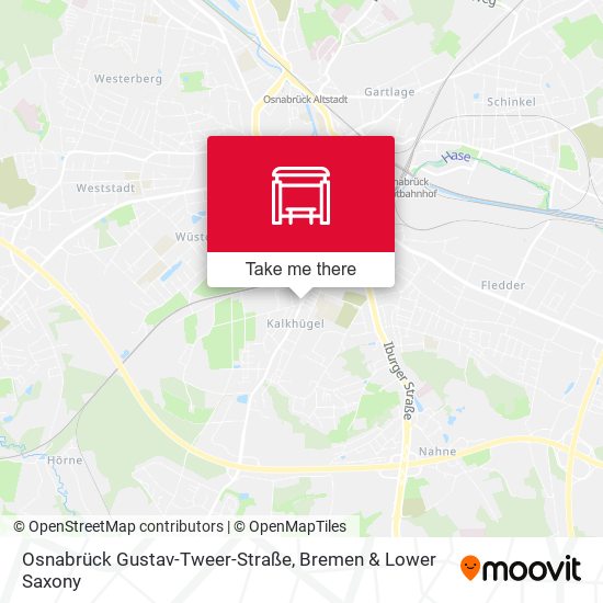 Osnabrück Gustav-Tweer-Straße map