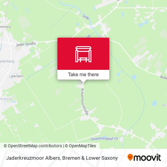 Jaderkreuzmoor Albers map