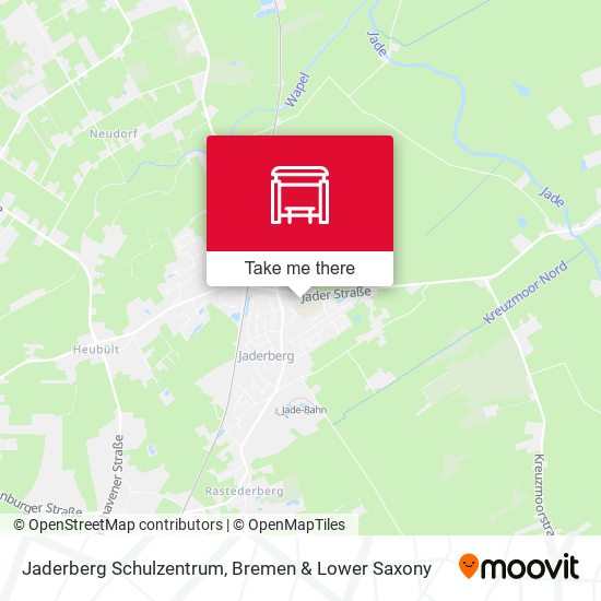 Jaderberg Schulzentrum map