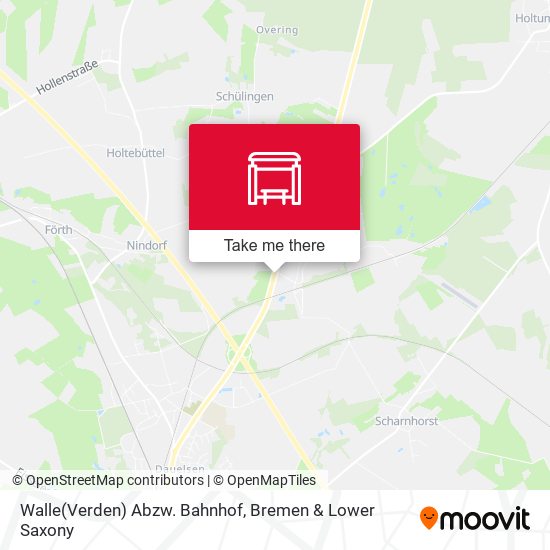Walle(Verden) Abzw. Bahnhof map