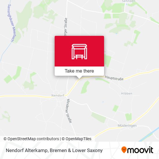 Nendorf Alterkamp map
