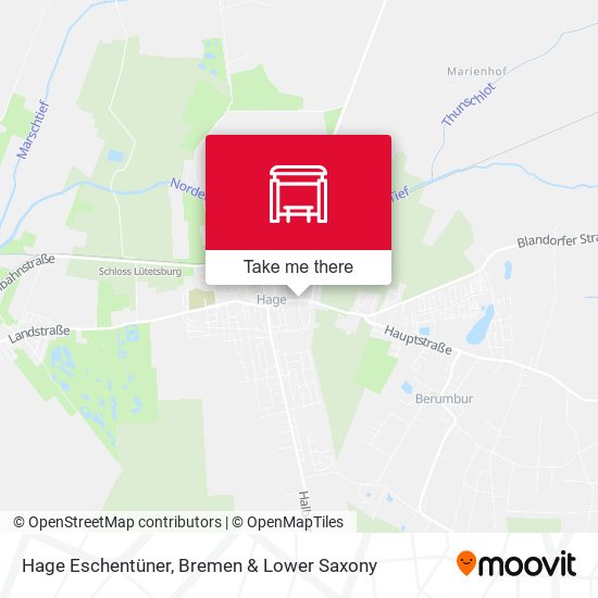 Hage Eschentüner map