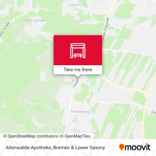 Altenwalde Apotheke map
