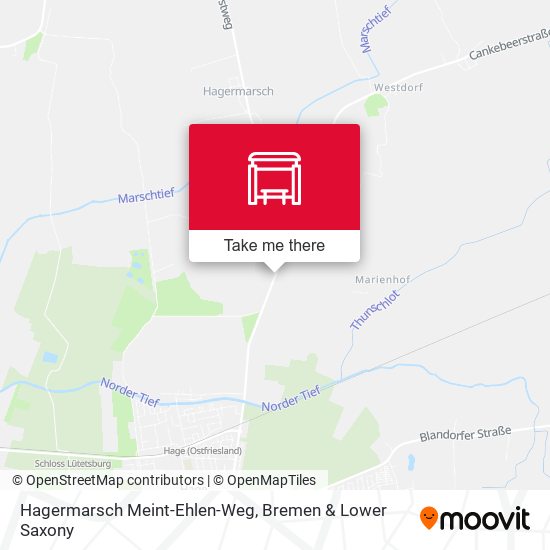 Hagermarsch Meint-Ehlen-Weg map