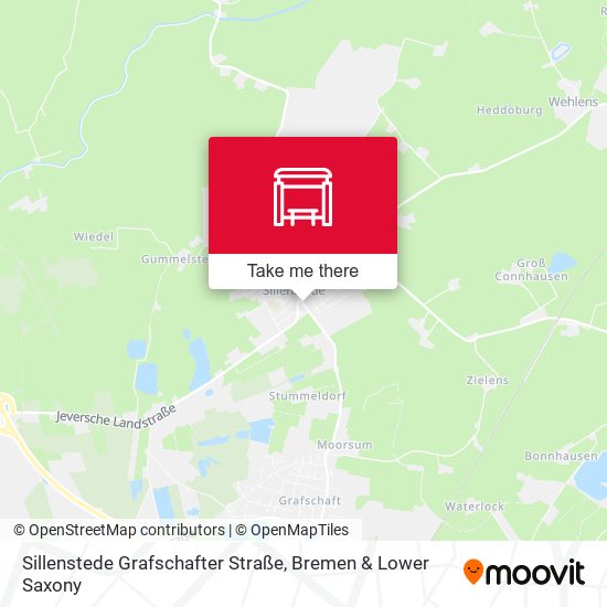 Sillenstede Grafschafter Straße map