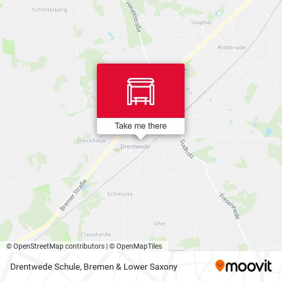 Drentwede Schule map