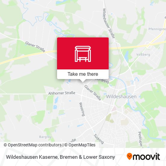 Wildeshausen Kaserne map