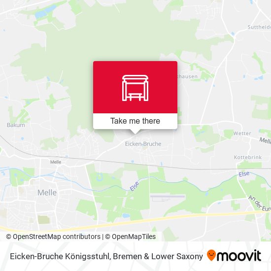 Eicken-Bruche Königsstuhl map
