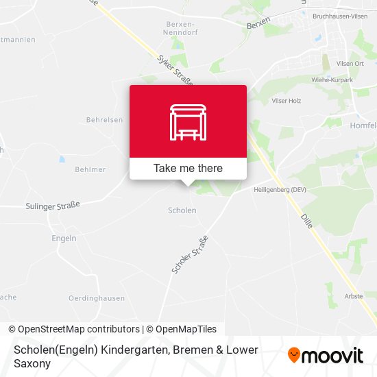 Scholen(Engeln) Kindergarten map