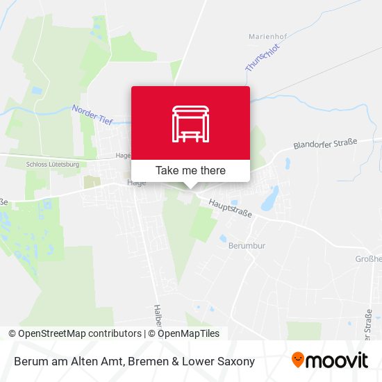 Berum am Alten Amt map