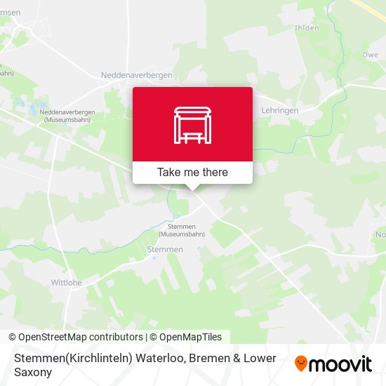 Stemmen(Kirchlinteln) Waterloo map
