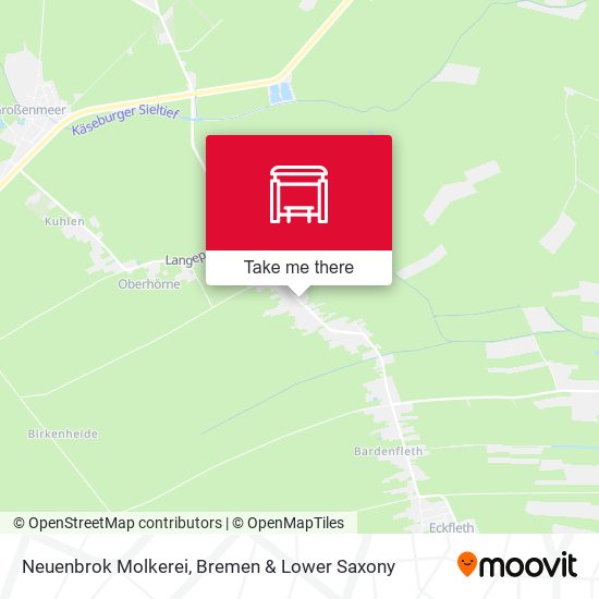Neuenbrok Molkerei map