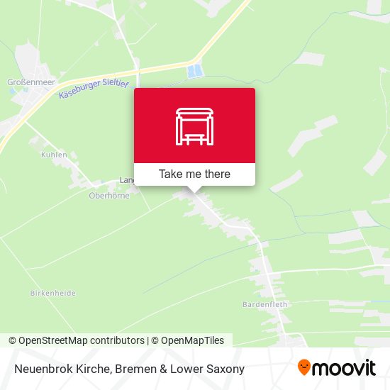 Neuenbrok Kirche map