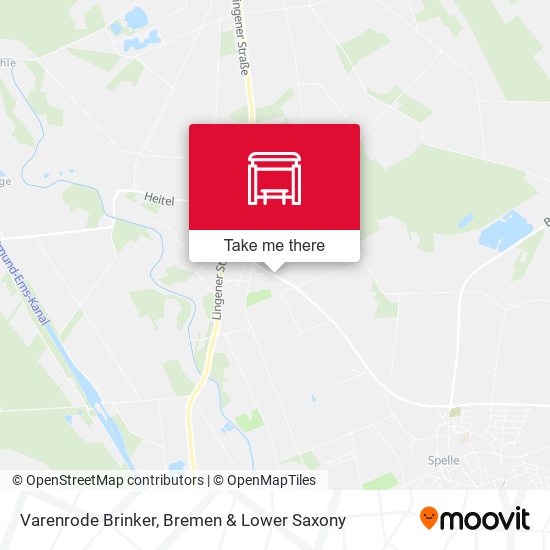 Varenrode Brinker map