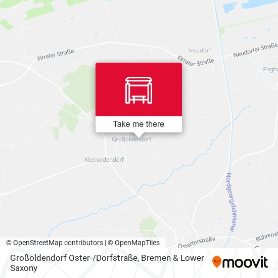 Großoldendorf Oster- / Dorfstraße map