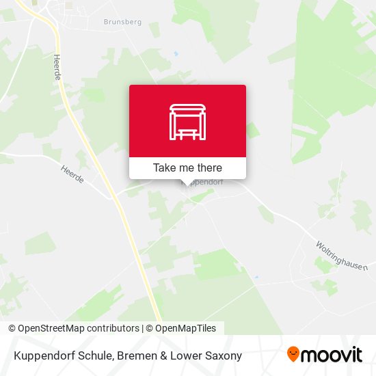 Kuppendorf Schule map