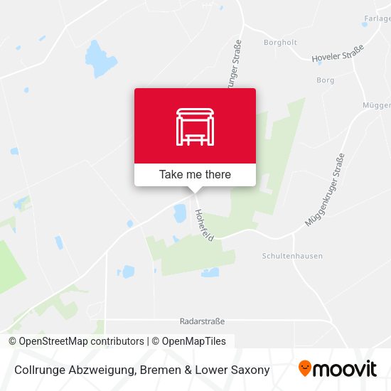 Collrunge Abzweigung map