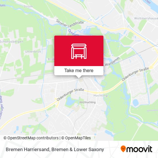Bremen Harriersand map