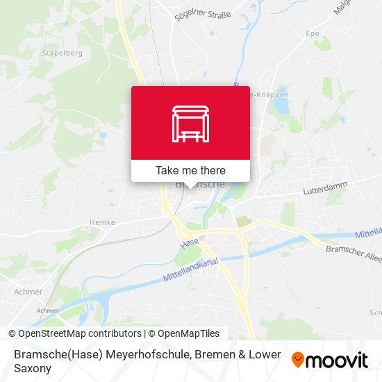 Bramsche(Hase) Meyerhofschule map