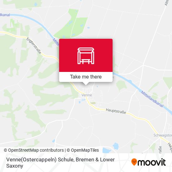 Venne(Ostercappeln) Schule map