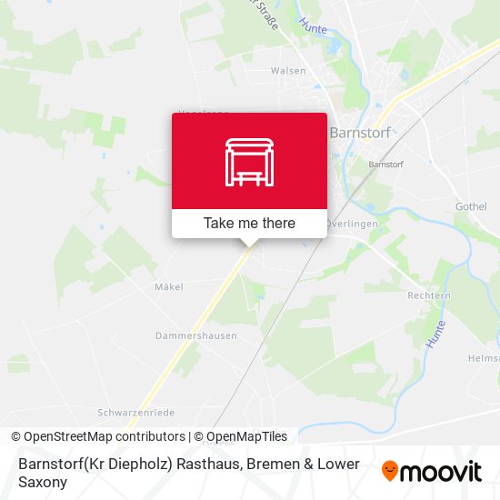 Barnstorf(Kr Diepholz) Rasthaus map