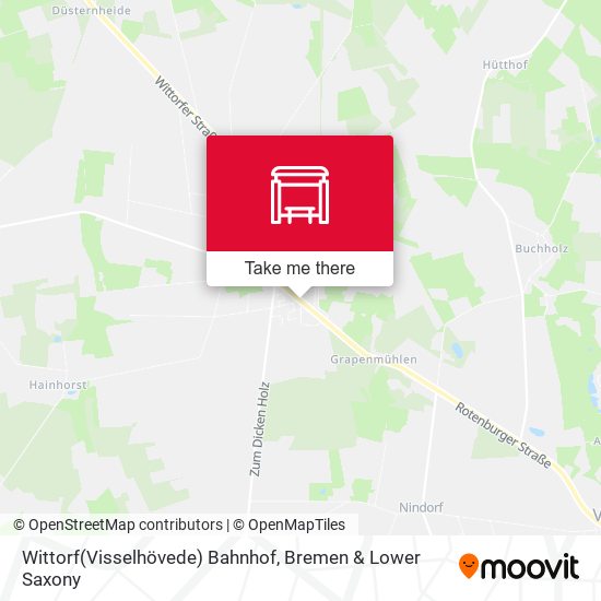 Wittorf(Visselhövede) Bahnhof map