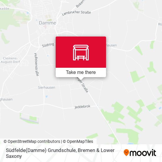Südfelde(Damme) Grundschule map