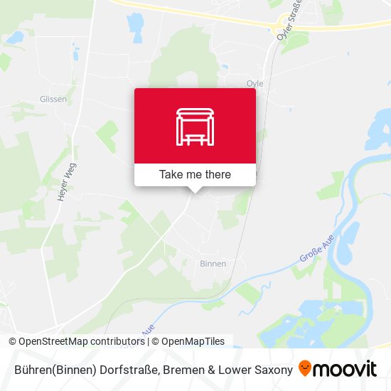 Bühren(Binnen) Dorfstraße map