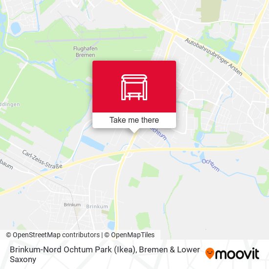 Brinkum-Nord Ochtum Park (Ikea) map