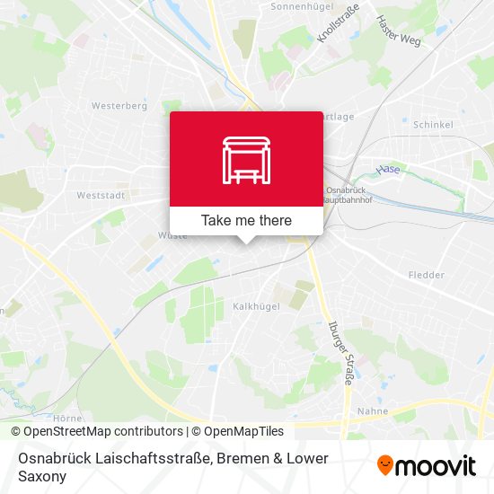 Osnabrück Laischaftsstraße map