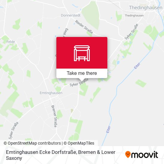 Emtinghausen Ecke Dorfstraße map