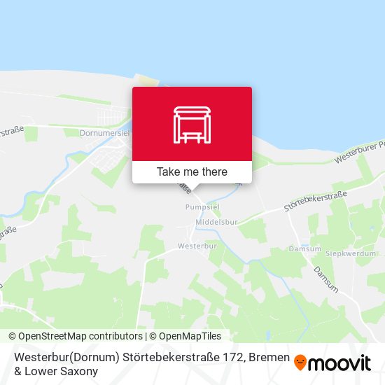 Westerbur(Dornum) Störtebekerstraße 172 map