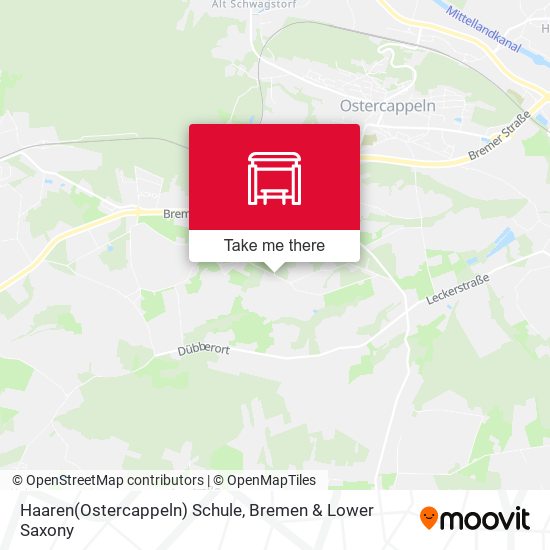 Haaren(Ostercappeln) Schule map